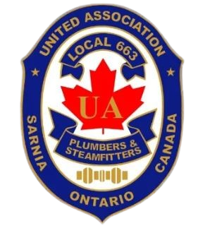 UA Local 663 - Plumbers, Pipefitters & Welders Logo